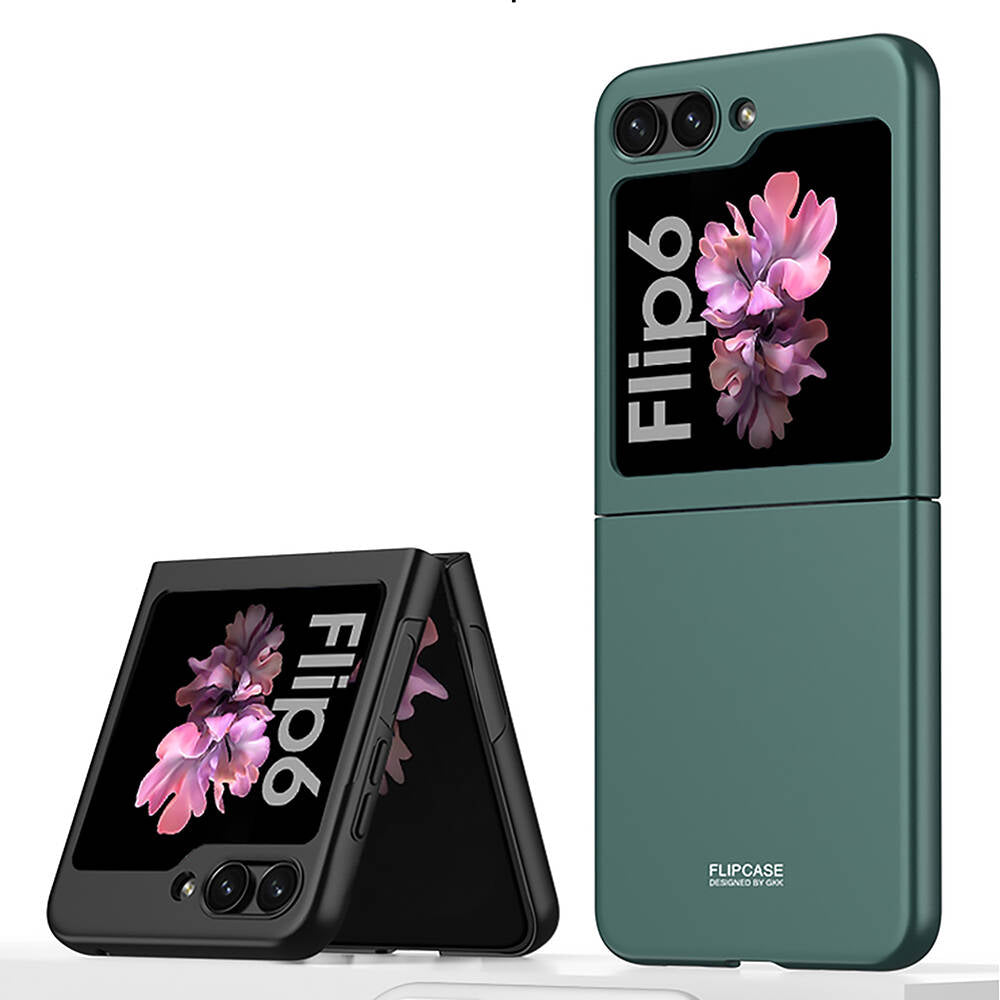 Galaxy Z Flip 6 Case Zore Hard Case Cover Pink
