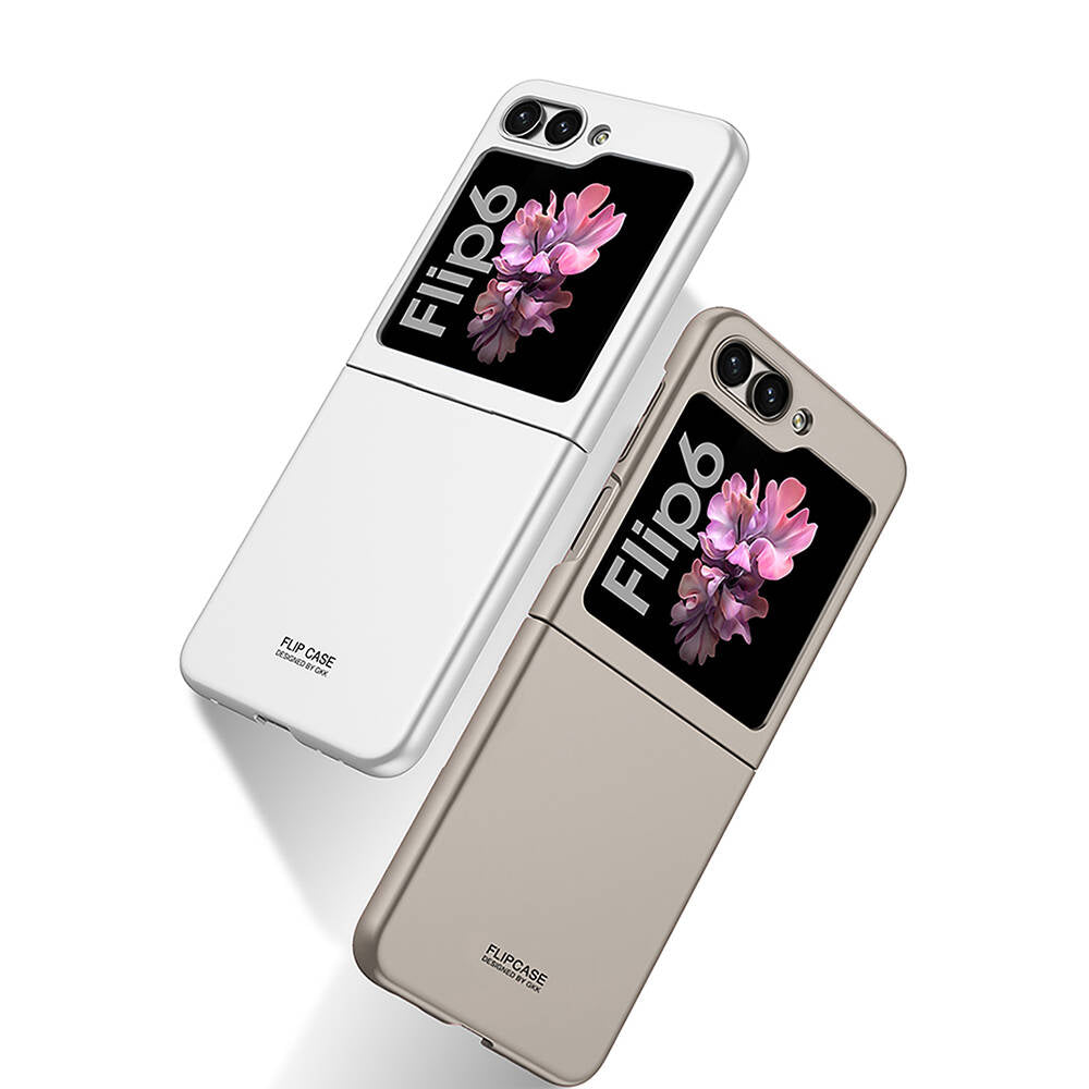 Galaxy Z Flip 6 Case Zore Hard Case Cover Pink