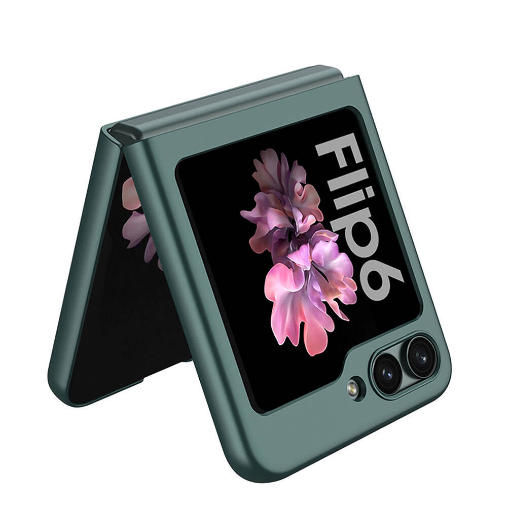 Galaxy Z Flip 6 Case Zore Hard Case Cover Pink