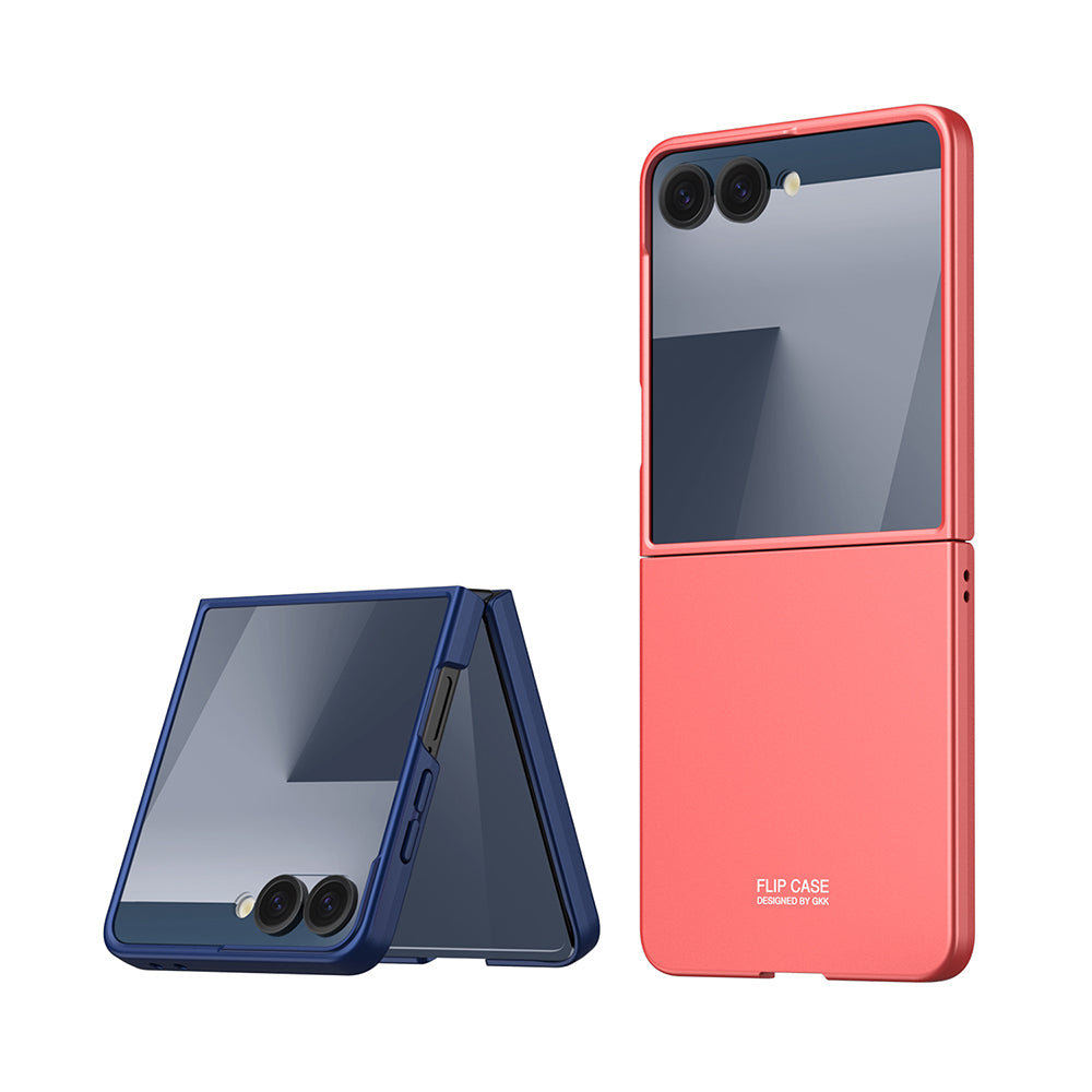 Galaxy Z Flip 7 Case Zore Hard Case Cover Green