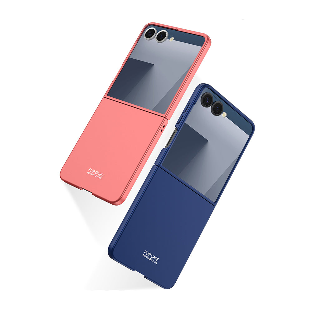 Galaxy Z Flip 7 Case Zore Hard Case Cover Titanium-Gray