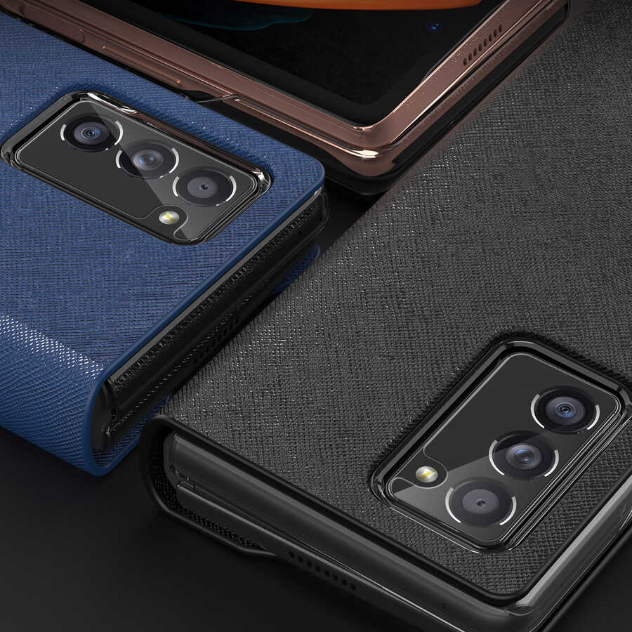 Galaxy Z Fold 2 Araree C-Subcore Temperli Kamera Koruyucu Renksiz