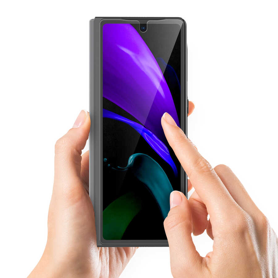 Galaxy Z Fold 2 Araree Pure Diamond Pet Screen Protector Colorless 