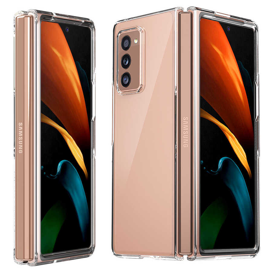 Galaxy Z Fold 2 Case Araree Nukin Cover Colorless