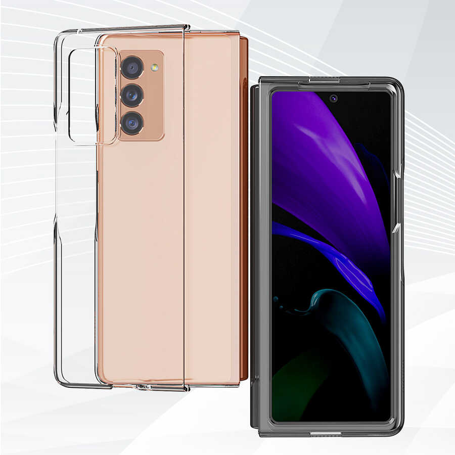 Galaxy Z Fold 2 Case Araree Nukin Cover Colorless