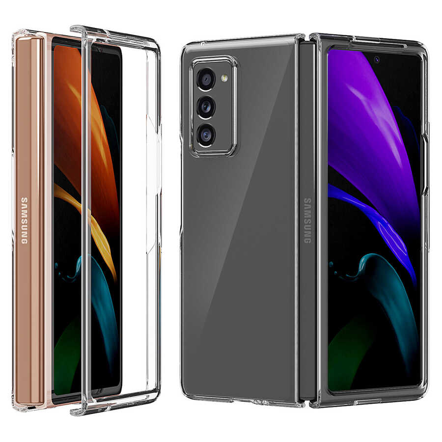 Galaxy Z Fold 2 Case Araree Nukin Cover Colorless