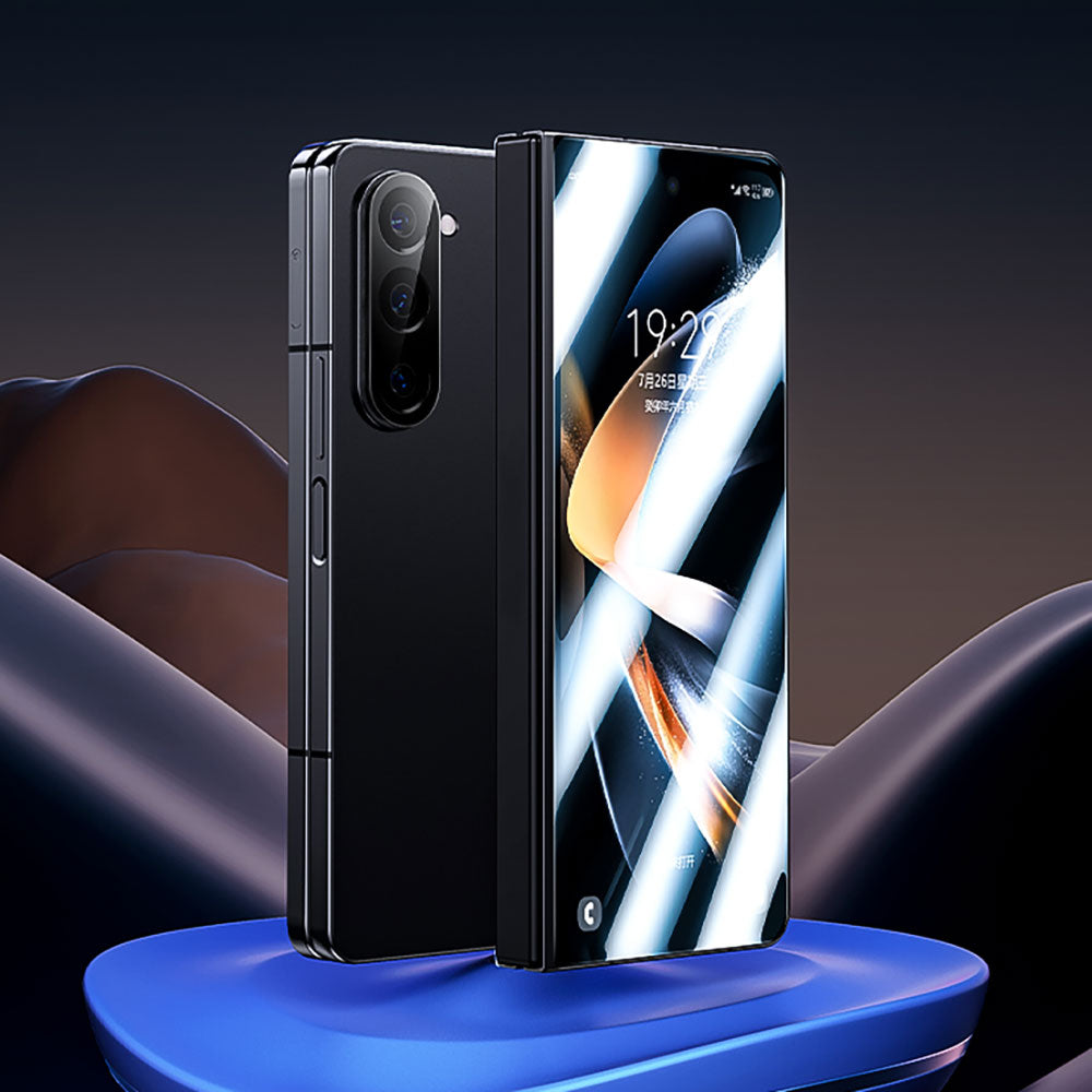 Galaxy Z Fold 5 Benks Combo Dual Set (Corning Screen Protector + Camera Lens Protector) Black 