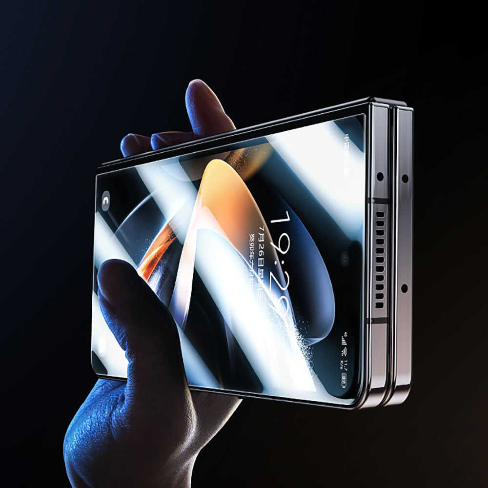 Galaxy Z Fold 5 Benks Combo Dual Set (Corning Screen Protector + Camera Lens Protector) Black 