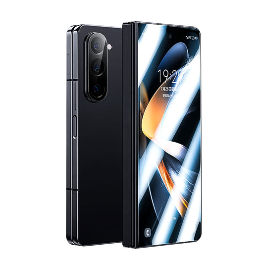 Galaxy Z Fold 5 Benks Combo Dual Set (Corning Screen Protector + Camera Lens Protector) Black 