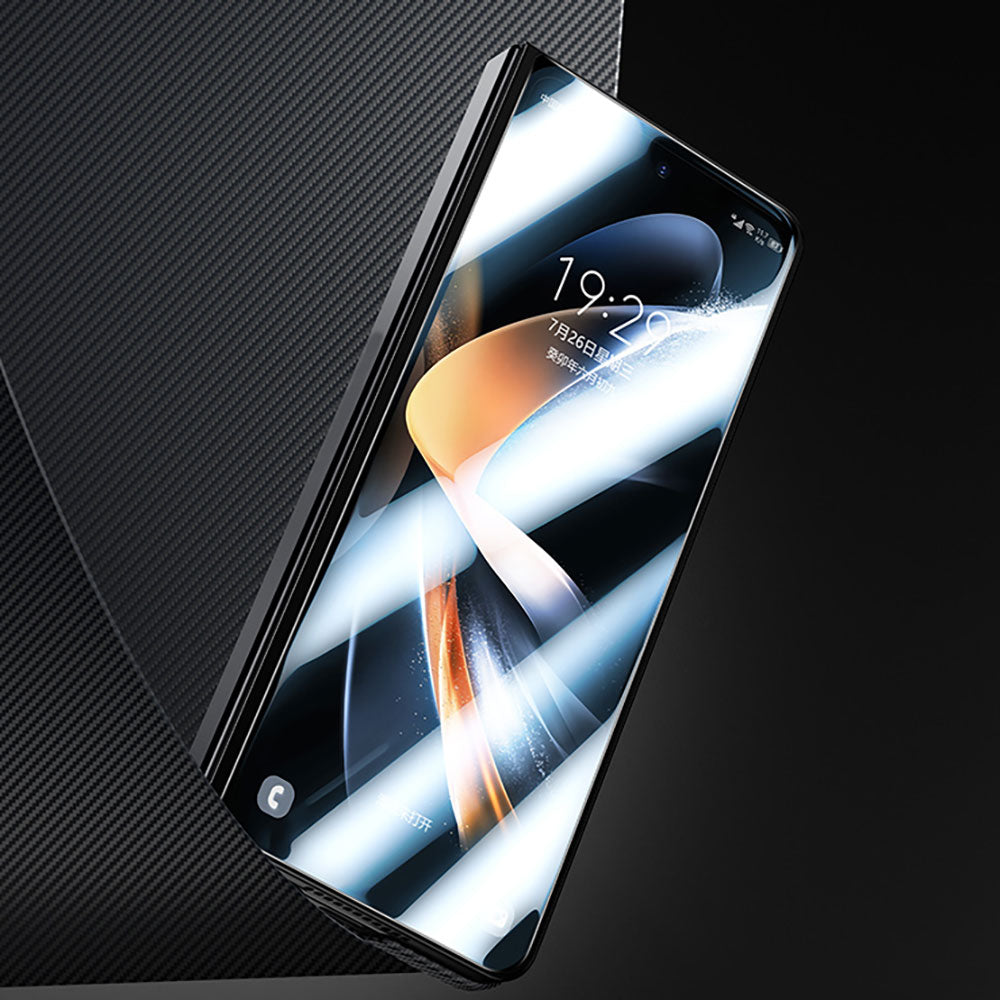 Galaxy Z Fold 5 Benks Combo Triple Accessory Set (600D Kevlar Cover + Corning Screen Protector + Camera Lens Protector) Black 