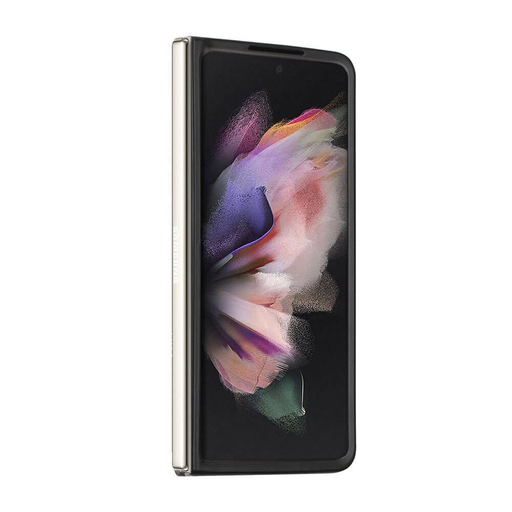Galaxy Z Fold 5 Case Guess Original Licensed Glitter Script Cover with Logo Pink