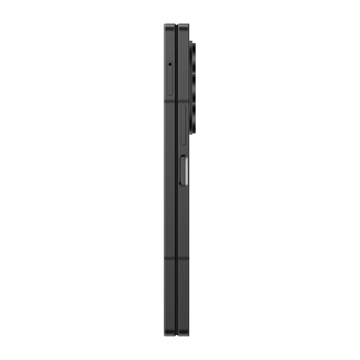 Galaxy Z Fold 6 Kılıf M-safe Şarj Özellikli 600D Aramid Fiber Pitaka Ultra-Slim Classic Serisi Black-Grey Twill Kapak Siyah-Gri