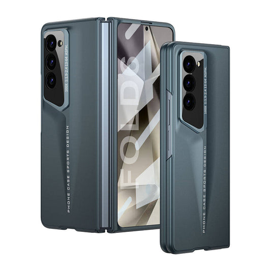 Galaxy Z Fold 6 Case Ultra Thin Camera Protection Hard Rubber Zore Procase Cover Green