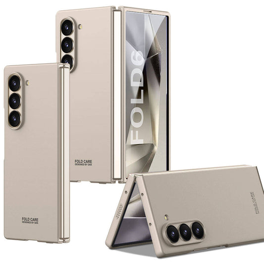 Galaxy Z Fold 6 Case Zore Hard Case Cover Titanium-Gray
