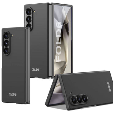 Galaxy Z Fold 6 Case Zore Hard Case Cover Titanium-Gray