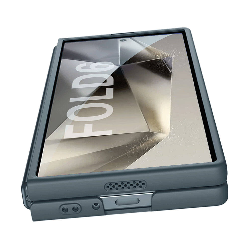Galaxy Z Fold 6 Case Zore Hard Case Cover Gray
