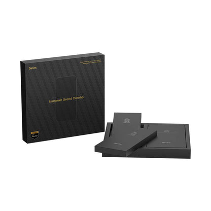 Galaxy Z Fold 7 Benks ArmorAir Aurora Grand Combo Üçlü Aksesuar Seti (Ön Arka Kevlar Kapak + Ekran Koruyucu) Yeşil