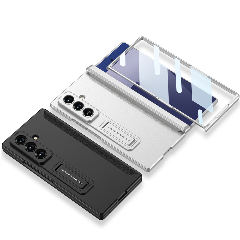 Galaxy Z Fold 7 Case Zore M-Magnet Case Black