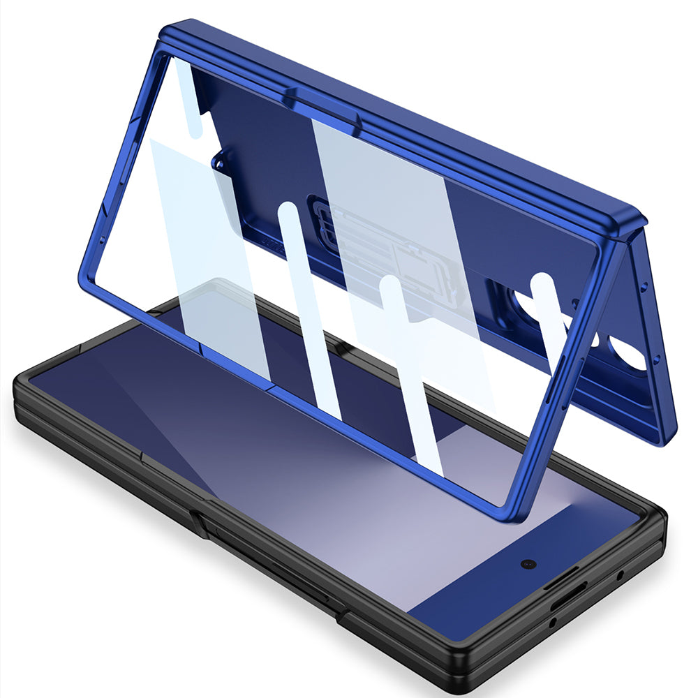 Galaxy Z Fold 7 Case Zore M-Magnet Case Navy Blue
