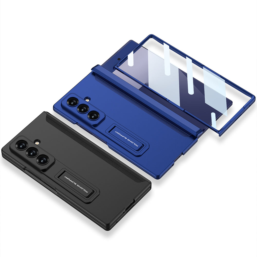 Galaxy Z Fold 7 Case Zore M-Magnet Case Black