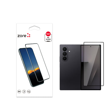 Galaxy Z Fold 7 Zore Edge Shatter Resistant Glass Screen Protector Transparent