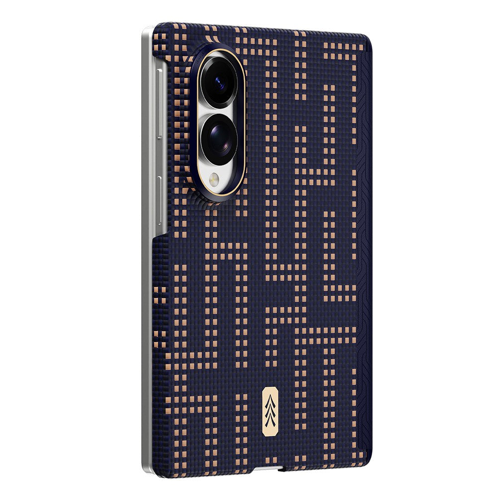 Galaxy Z Fold 8 Kılıf M-safe Şarj Özellikli Raptic Aramid SkinPro Serisi Karbon Kapak
