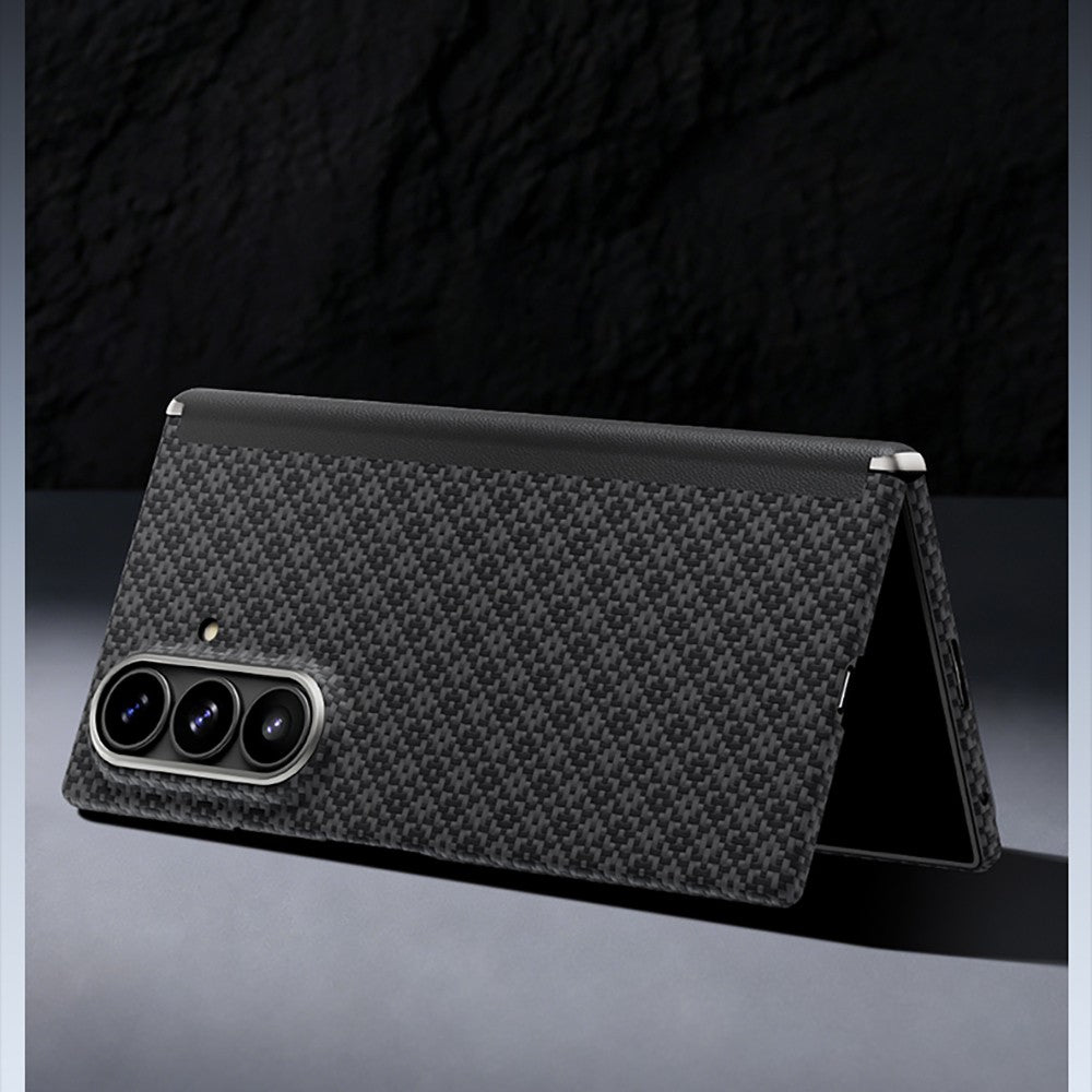 Galaxy Z Fold 8 Ultra Benks ArmorAir ArmorGrid Grand Combo Üçlü Aksesuar Seti (Ön Arka Kevlar Karbon Kapak + Ekran Koruyucu)