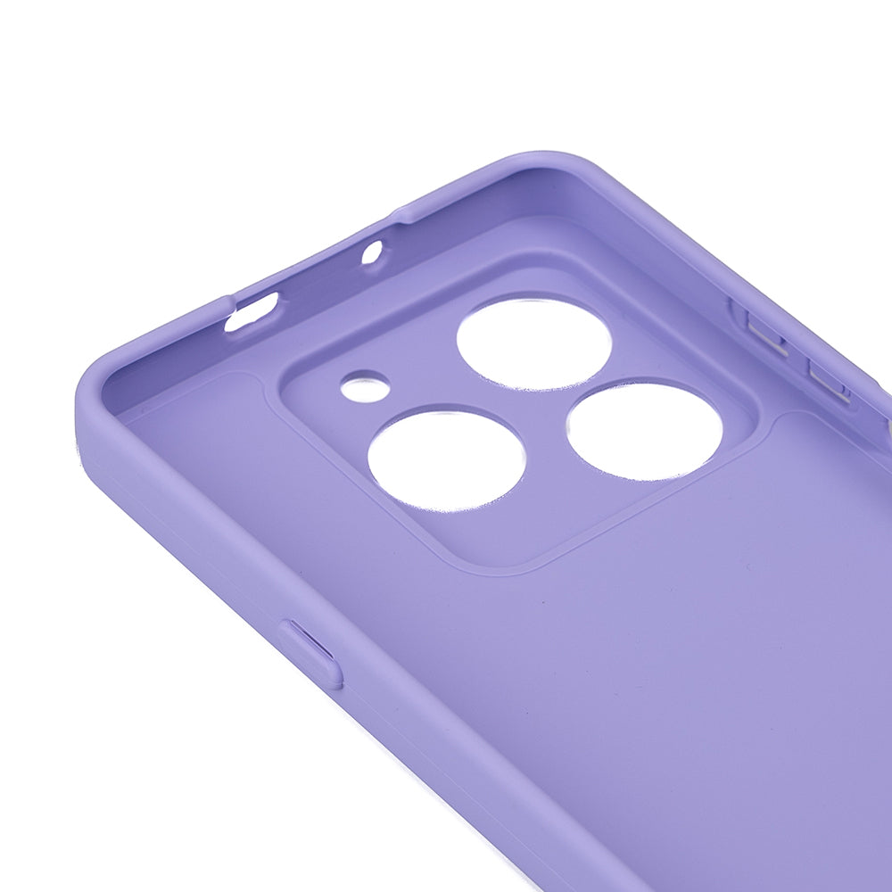 General Mobile Era 50 Kılıf Zore Biye Silikon Lila