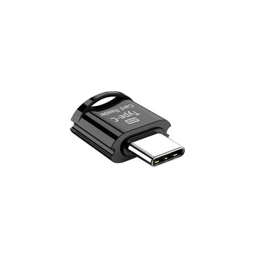 Go Des AC-54 Type-C Output OTG Memory Card Reader Black 