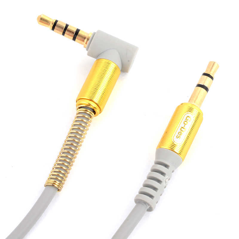 Go Des GAC-206 Aux Audio Cable White