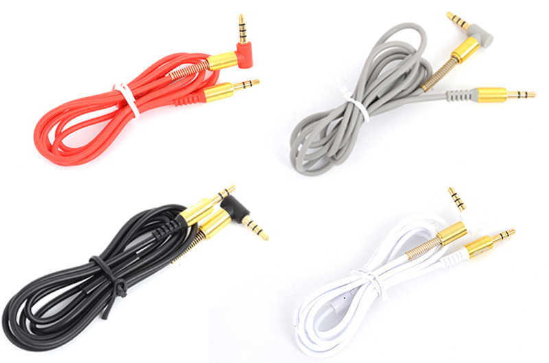 Go Des GAC-206 Aux Audio Cable White