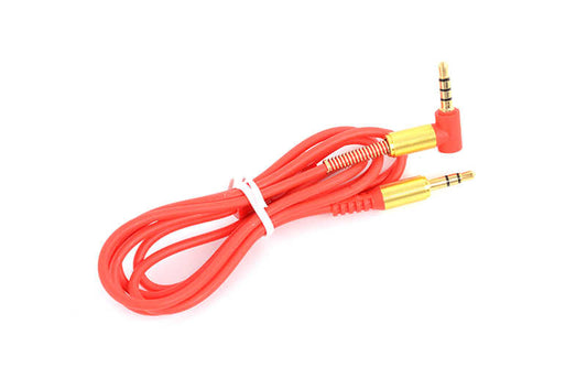 Go Des GAC-206 Aux Audio Cable Red