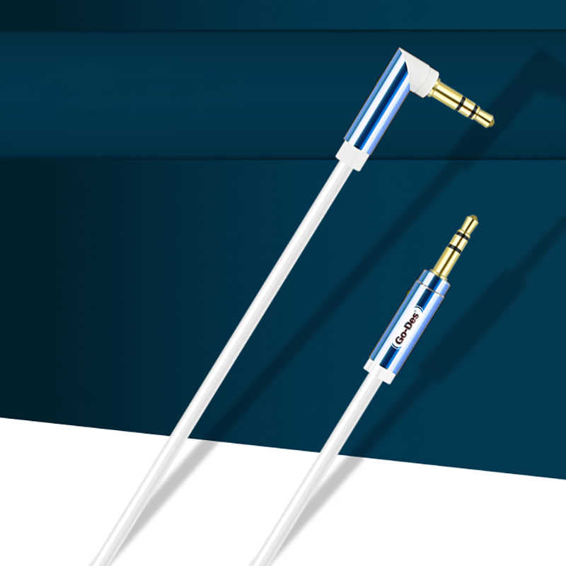 Go Des GAC-208 Audio Aux Cable Blue