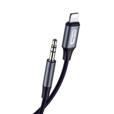 Go Des GAC-260 Lightning Aux Audio Cable 1 meter Black 