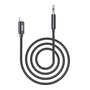 Go Des GAC-303 Lightning To 3.5mm Aux Cable Black