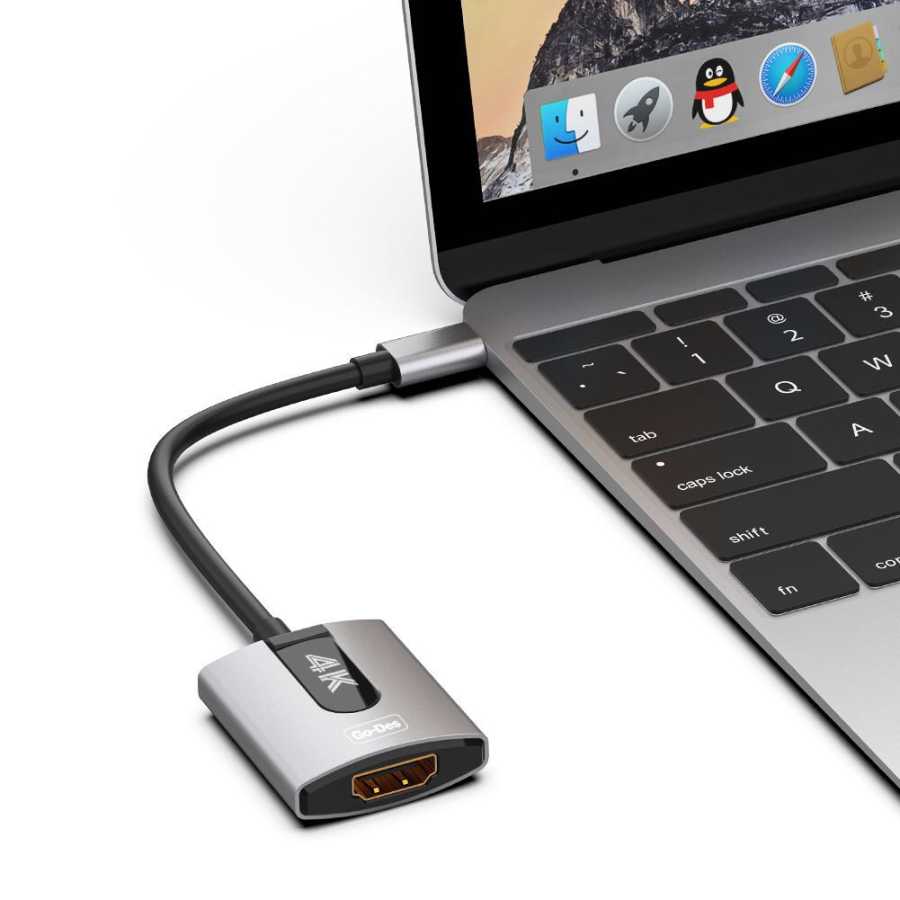 Go Des GD-8279 USB-C AV Cable Black