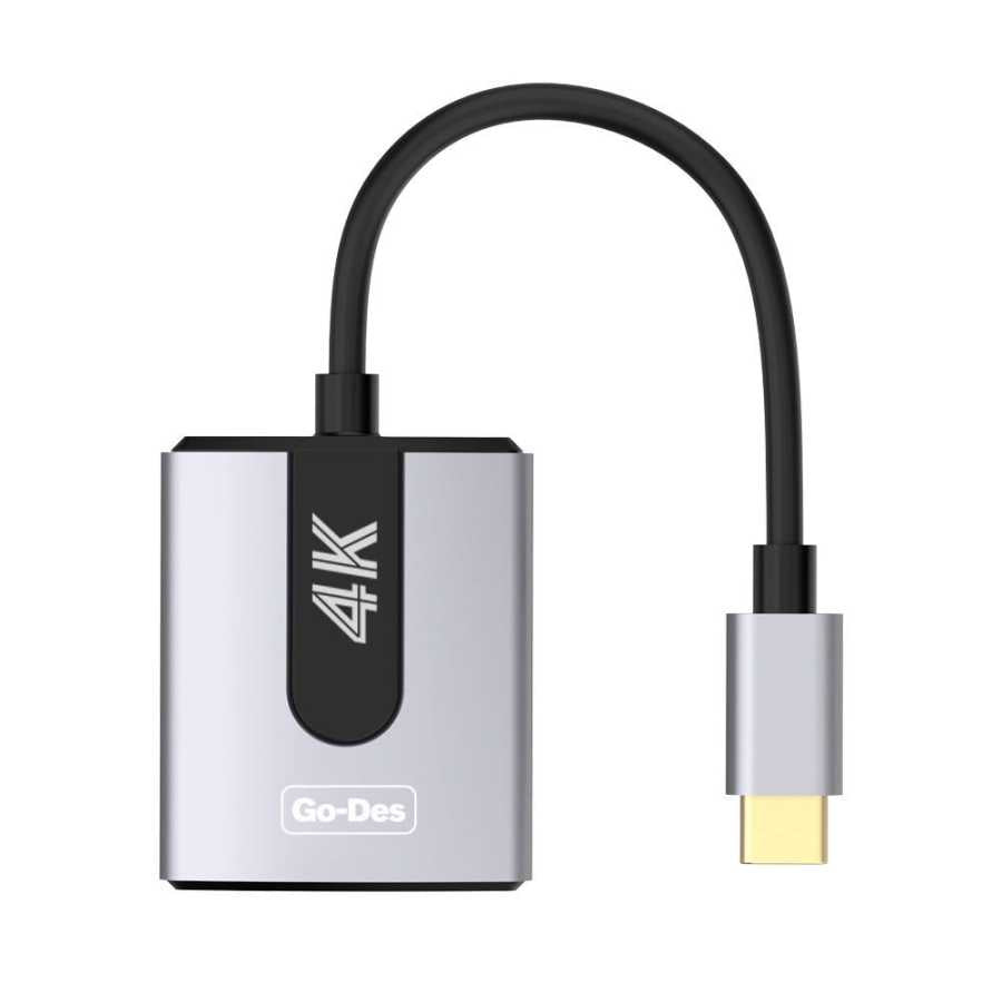 Go Des GD-8279 USB-C AV Cable Black