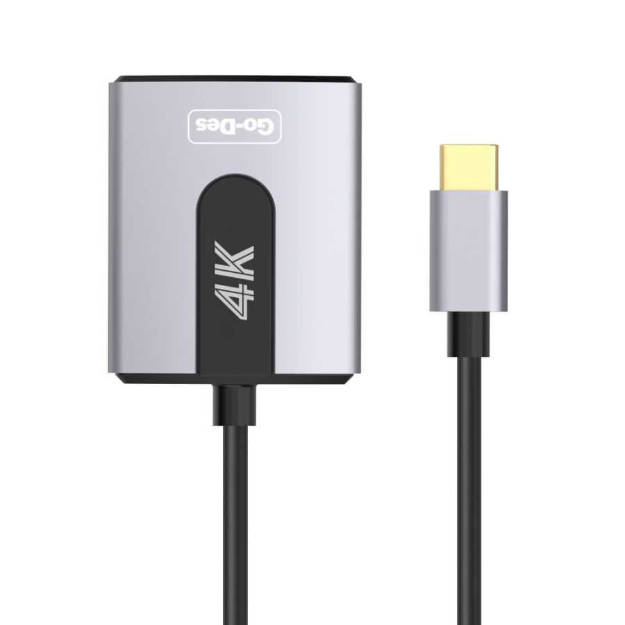 Go Des GD-8279 USB-C AV Cable Black
