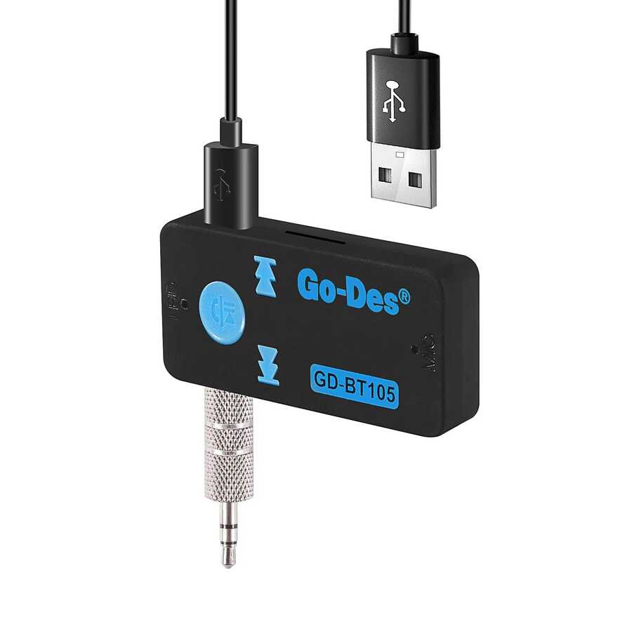 Go Des GD-BT105 Bluetooth Receiver Black