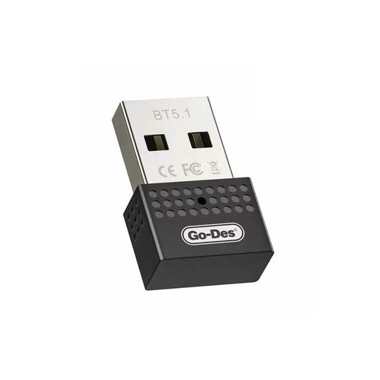 Go Des GD-BT112 USB Bluetooth Adapter Black 