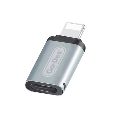 Go Des GD-CT027 Type-C to Lightning Converter Black