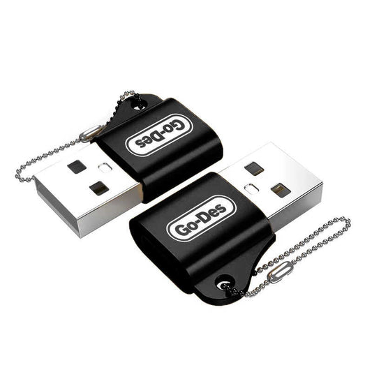 Go Des GD-CT028 Type-C To Usb Converter Black 