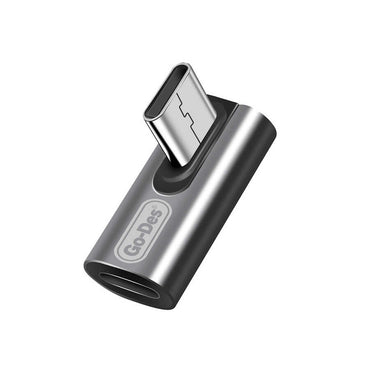 Go Des GD-CT039 Lightning to Type-C Converter Black 