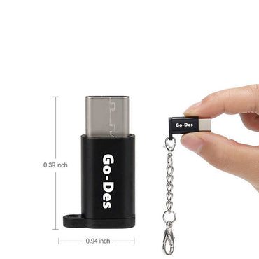 Go Des GD-CT10 Type-C Converter Silver