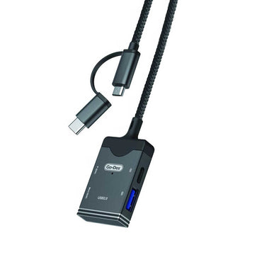 Go Des GD-DK106 5 in 1 OTG Memory Card Reader Black