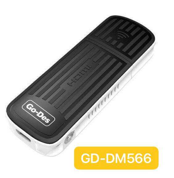 Go Des GD-DM566 Wireless HDMI Audio and Video Transmitter Black