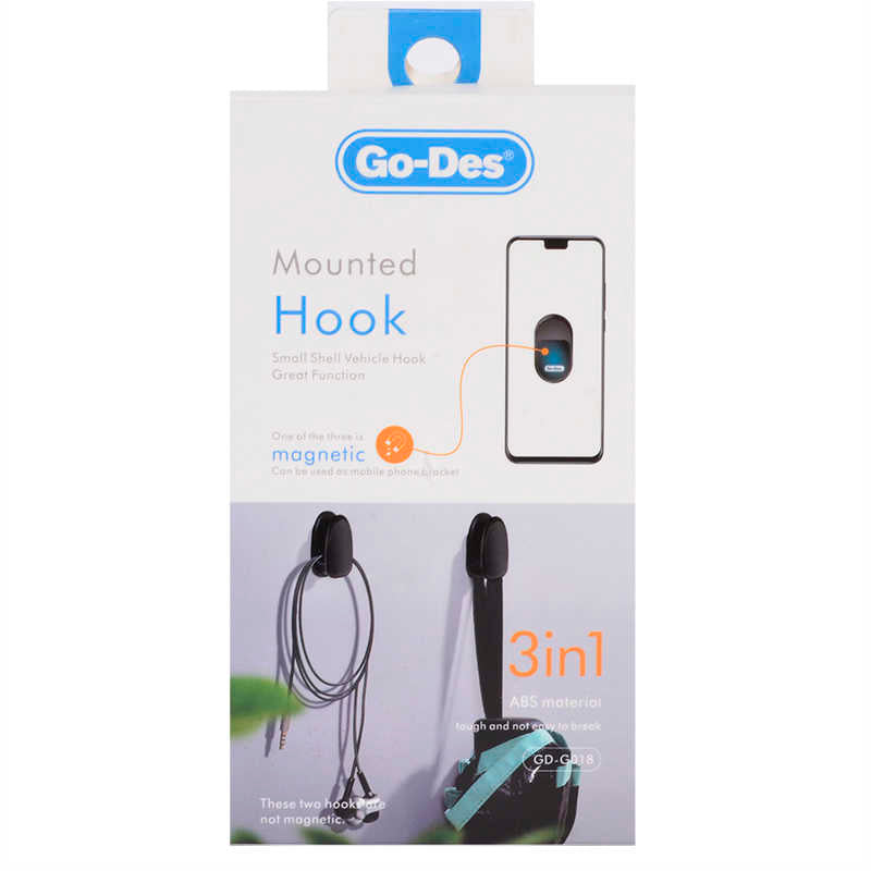 Go Des GD-G018 Cable Organizer Black
