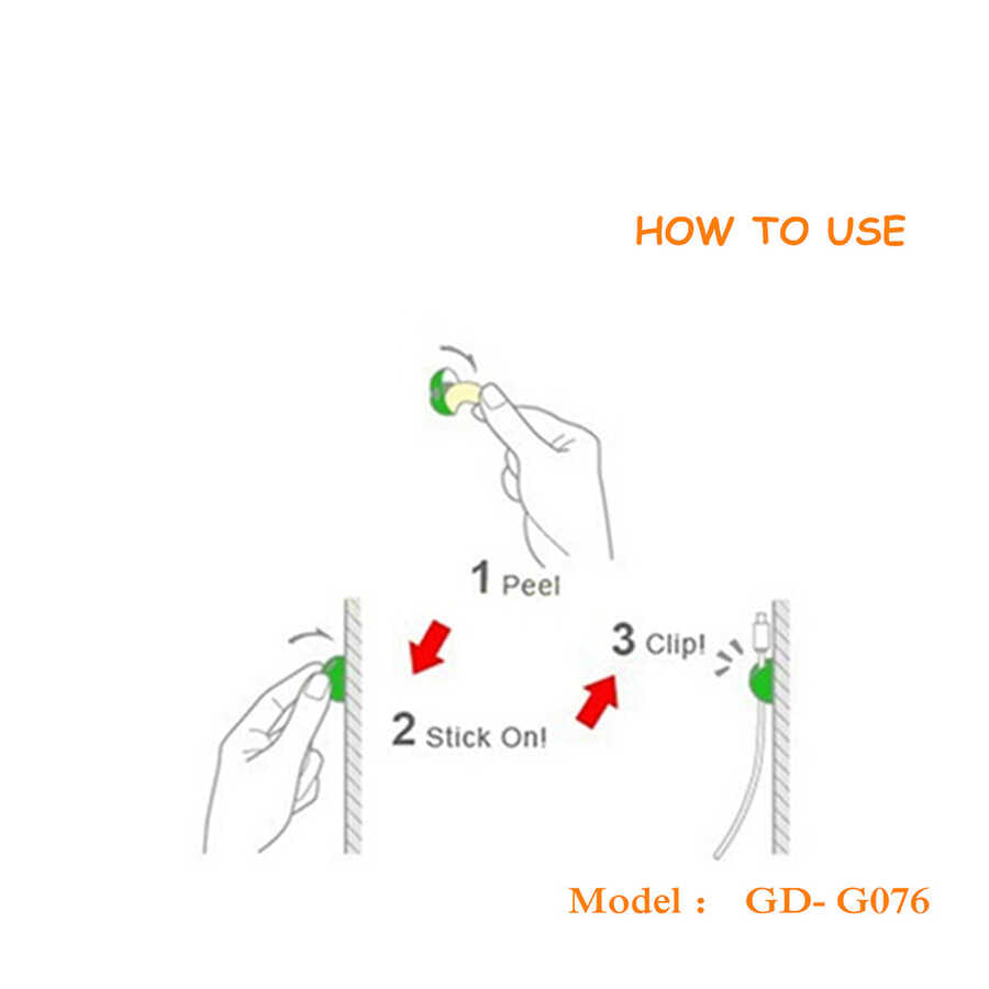 Go Des GD-G076 Cable Organizer White
