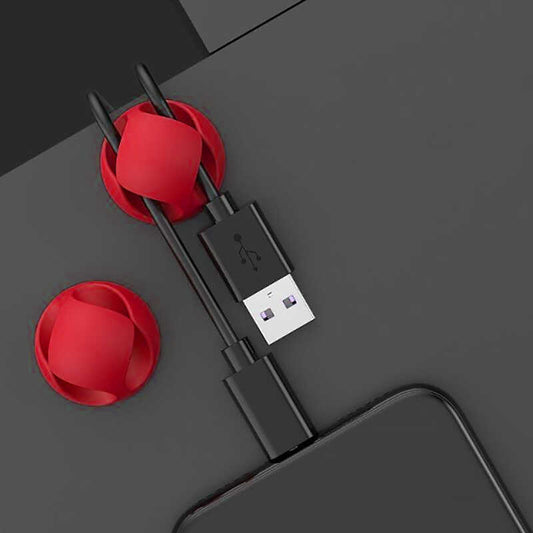 Go Des GD-G076 Cable Organizer Red