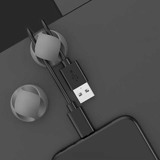 Go Des GD-G076 Cable Organizer Gray